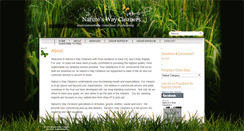 Desktop Screenshot of natureswaydrycleaners.com